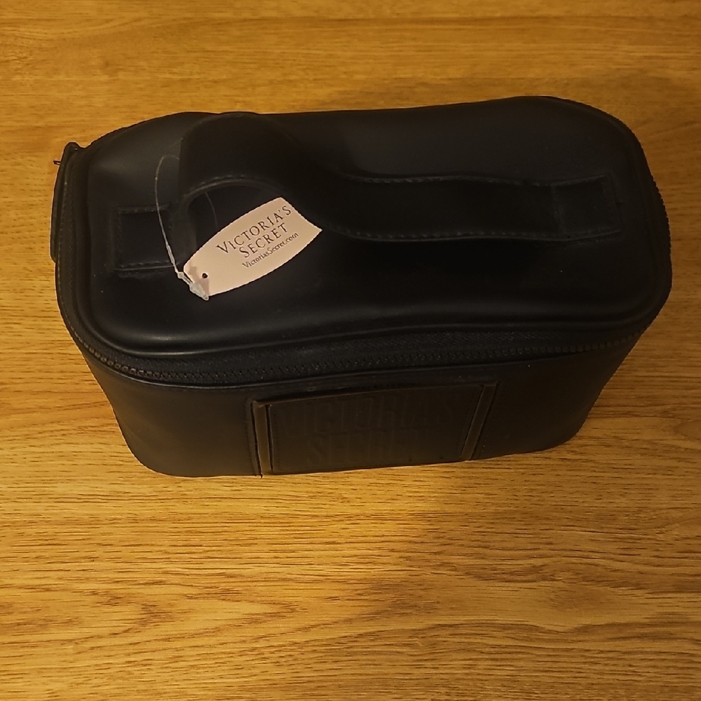 Victoria's Secret Black Toiletry Bag